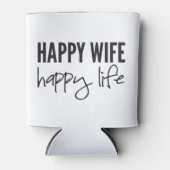 Happy Wife Blikjeskoeler (Voorkant)