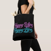 Happy Wife Happy Life Moederdag | Canvas tas (Dichtbij)