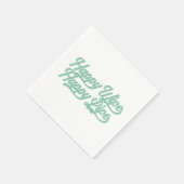 Happy Wife Happy Life Moederdag | Papieren Servett Servet (Hoek)