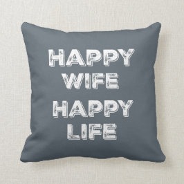 Happy Wife Kussen