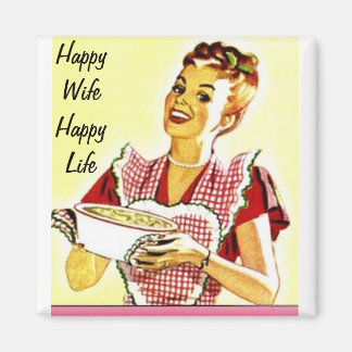 Happy Wife Magneet