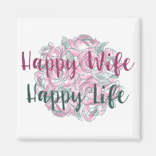 Happy Wife Magneet
