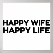 Happy Wife Poster (Voorkant)