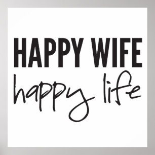 Happy Wife Poster
