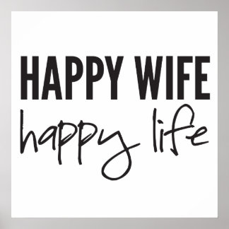 Happy Wife Poster