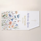 Happy Wildflowers Orthodox Christian Baptism Gift  Badhanddoek (Badhanddoek)