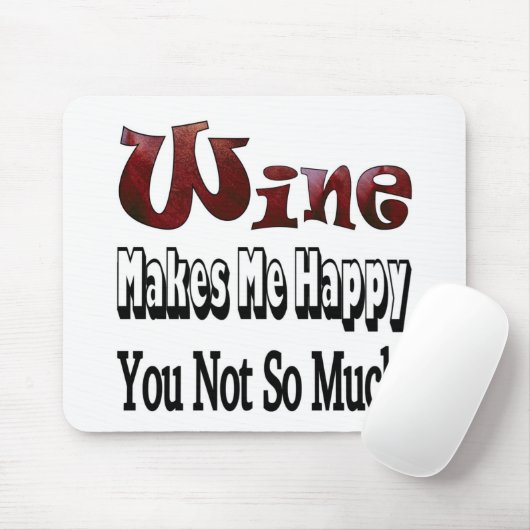 Happy Wine Muismat (Met muis)