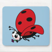 Happy Wings Ladybug Muismat (Voorkant)