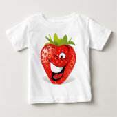 Happy Winking Strawberry Face (Voorkant)