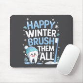 Happy Winter Bruhem All Teeth Dental Dentist Chris Muismat (Met muis)