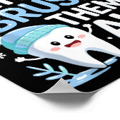 Happy Winter Bruhem All Teeth Dental Dentist Chris Poster (Hoek)