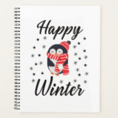 Happy Winter, Cute Penguin Planner (Voorkant)