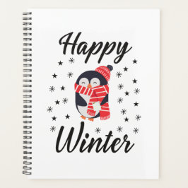 Happy Winter, Cute Penguin Planner