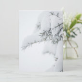 Happy Winter Day Bedankkaart (Staand voorkant)