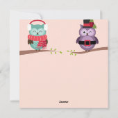 Happy Winter Feestdagenkaart (Achterkant)