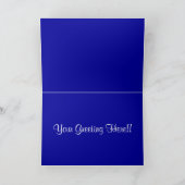 Happy Winter Solstice Feestdagen Kaart (Binnen)