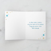 Happy Winter Solstice | Fox in Snow Kaart (Binnen)