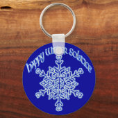 Happy Winter Solstice Sleutelhanger (Voorkant)