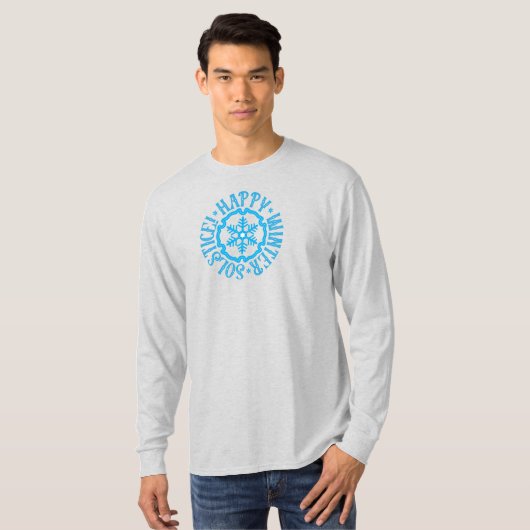 Happy Winter Solstice! T-shirt (Voorkant volledig)