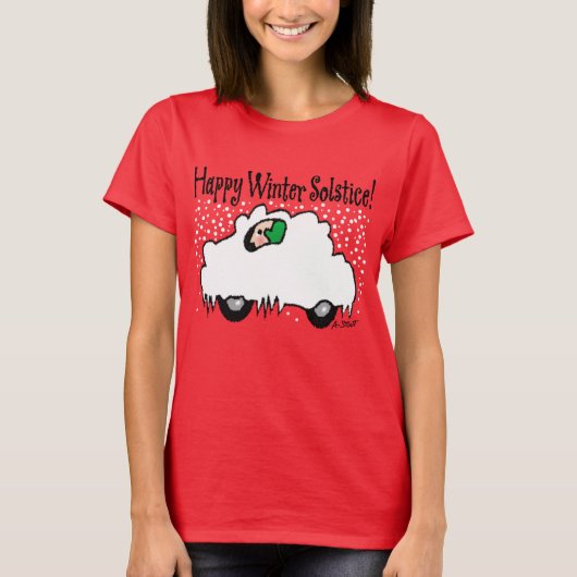 HAPPY WINTER SOLSTICE! - T-SHIRT (Voorkant)