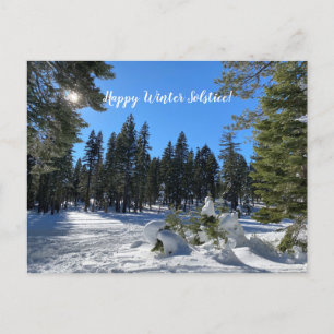 Happy Winter Solstice uit Tahoe City! Briefkaart