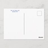 Happy Winter Solstice uit Tahoe City! Briefkaart (Achterkant)