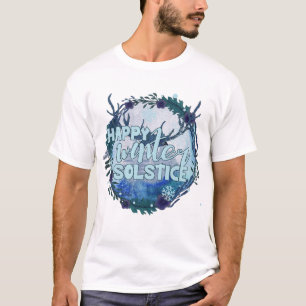 Happy Winter Solstice - vieren het seizoen T-shirt