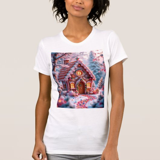 Happy winter with Christmas  T-shirt (Voorkant)