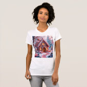 Happy winter with Christmas  T-shirt (Voorkant volledig)