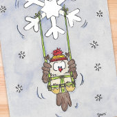 HAPPY WINTERDAYS-briefkaart van Nicole Janes Briefkaart