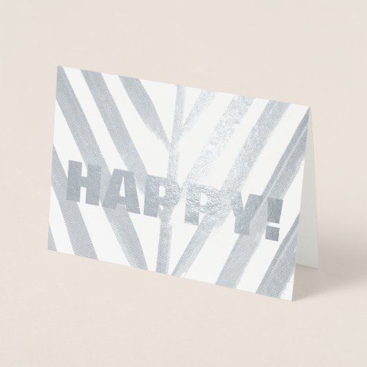 Happy Wishes Folie Kaarten (Voorkant)