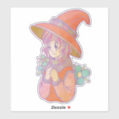 Happy Witch Sticker (Vel)