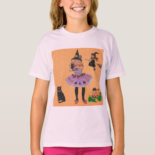 Happy Witch T-shirt (Voorkant)
