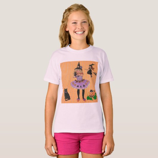 Happy Witch T-shirt (Voorkant volledig)