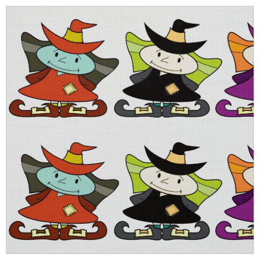 Happy Witch Trio Stof (Swatch)