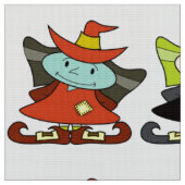 Happy Witch Trio Stof (Close Up)