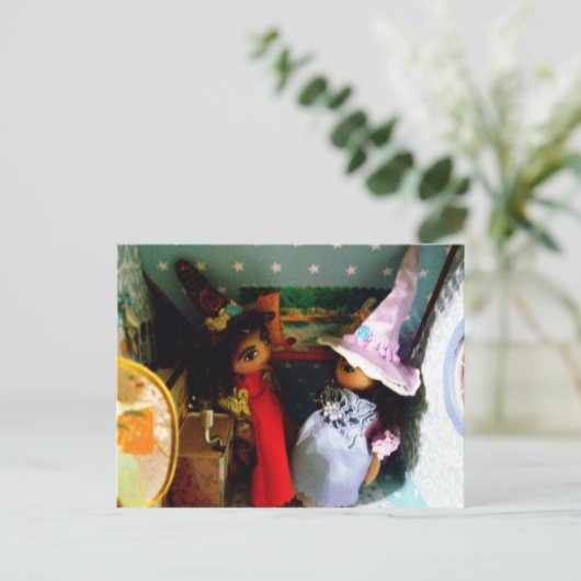 Happy Witches Briefkaart (Staand voorkant)