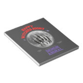 happy witches night demon animal notitieblok (Schuin)