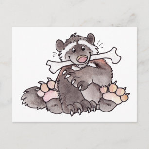 Happy Wolverine Briefkaart