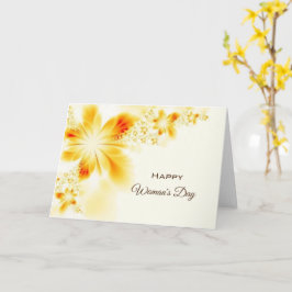 Happy Woman's Day Kaart