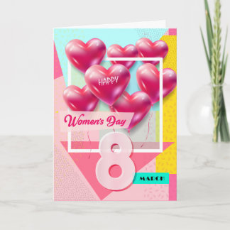 Happy Women’s Day! 8th March International Holiday