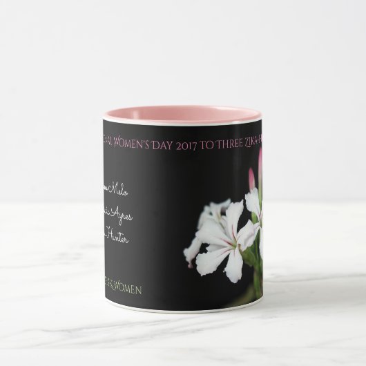 Happy Women's Day 2017 Mok van RoseWrites (Midden)