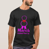 Happy Women's Day 8 maart 2022, International Wome T-shirt (Voorkant)