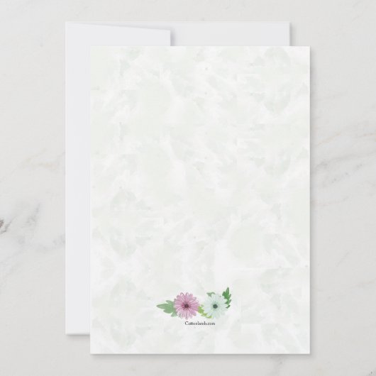 Happy Women's Day Wenskaart Kaart (Achterkant)