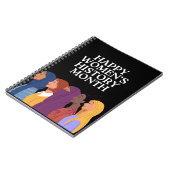 Happy Women's History Month Notitieboek (Linkerzijde)