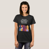 Happy Women's History Month T-shirt (Voorkant volledig)
