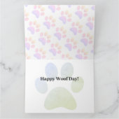 Happy Wood Day Border Collie Dog Verjaardag Kaart (Binnen)
