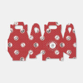 'Happy Woof Year' Zakelijk Kerstmis Favor Box Bedankdoosjes (Uitgevouwen)
