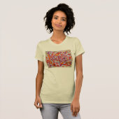 Happy Word Art T-shirt (Voorkant volledig)
