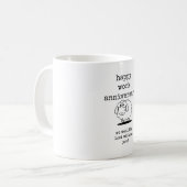 Happy Work Jubileum, collega cadeau Koffiemok (Voorkant links)